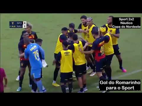 Gol do Romarinho para o Sport. 2x2 Náutico