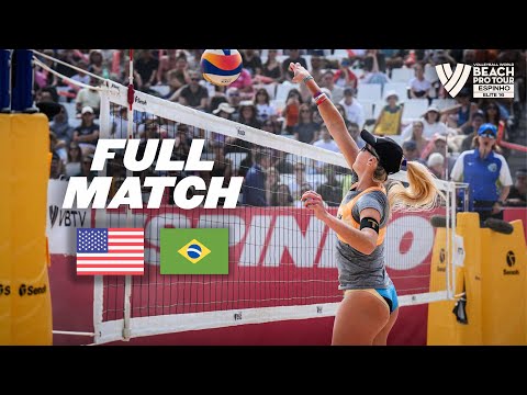 Nuss/Kloth 🇺🇸 vs. Ana Patricia/Duda 🇧🇷 | Quarter Final - Beach Pro Tour 2024 | Full Match