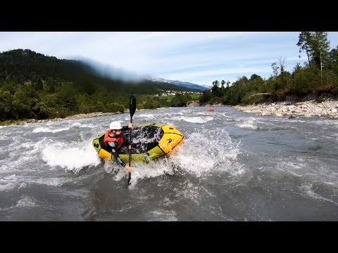 First-Time Packrafter in Anfibio Rebel 2K (Vorderrhein, August 2019)