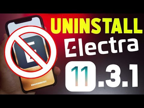 unJailbreak iOS 11.3.1 Remove & Uninstall Electra! - Delete Cydia (NO RESTORE)