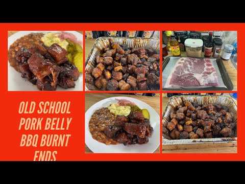 OLD SCHOOL BBQ PORK BELLY BURNT ENDS /A Delicious Tender And Flavorful Bbq Dish
