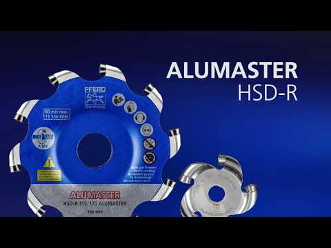 PFERD - ALUMASTER HSD-R Certainly more stock removal