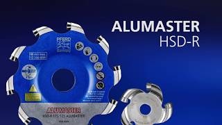 PFERD TOOLS Frézovacie nástroje s rezacími vložkami HSD-R 115/125 ALUMASTER HICOAT