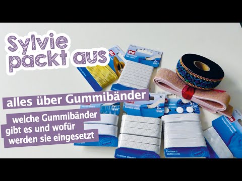 Sylvie reveals - which elastic band for what #sewingtip #sewingsics
