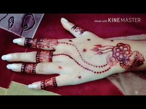 Front Mehndi Design /Ragini all tutorial. ..