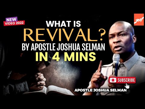 Apostle Joshua Selman On What Is Revival In 4 Mins (Must Watch) | Koinonia Messages