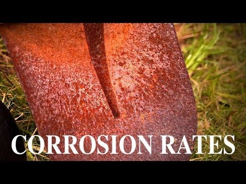 Corrosion Rate in Salt Water