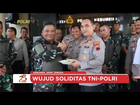 DANDIM 0709 BERI KEJUTAN UNTUK POLRES KEBUMEN DI HARI BHAYANGKARA KE-78