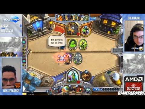ROOT Gaming Hearthstone Invitational - Grand Finals - Chakki vs Lifecoach