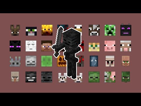 WITHER SKELETON VS ALL RANGED MOBS (+RAVAGER, VINDICATOR AND WOLF)