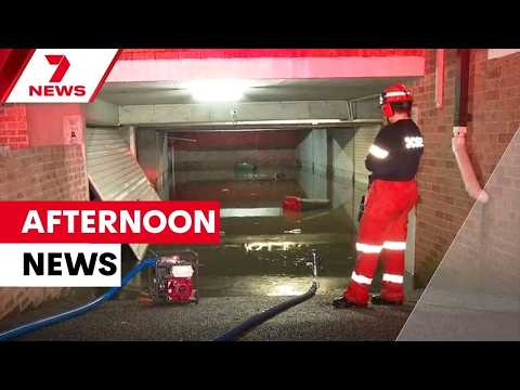 Sydney slammed with massive rainstorm; NSW Health Department on lethal mould in hospital | 7NEWS