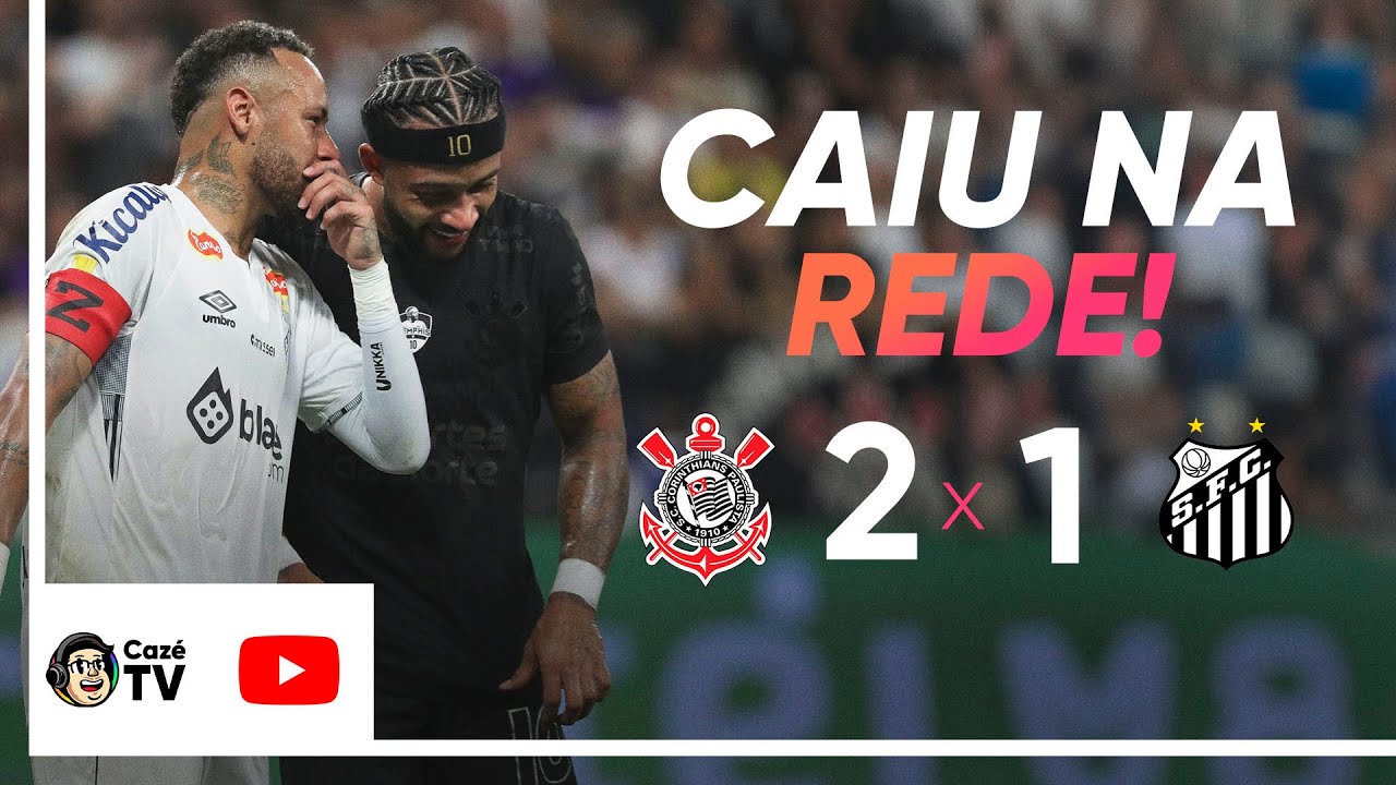 MELHORES MOMENTOS: CORINTHIANS 2 X 1 SANTOS | 9ª RODADA | FASE DE GRUPOS | PAULISTÃO 2025