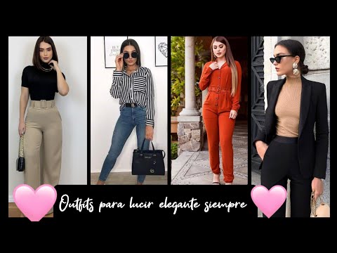 OUTFITS PARA LUCIR ELEGANTE 2023 #modafeminina #outfits #ideasoutfits #elegantoutfit