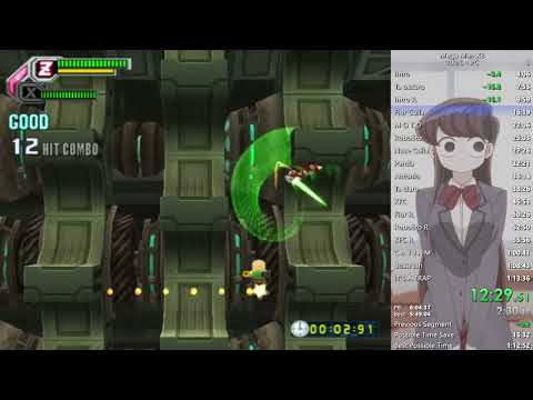 Mega Man X8 100% Speedrun 1:12:25 [PC](WR)