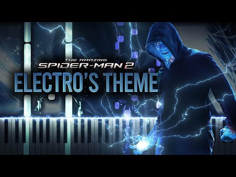 Electro's Theme - The Amazing Spider-Man 2 (2014) OST | (Synthesia Piano Tutorial)+SHEETS & MIDI