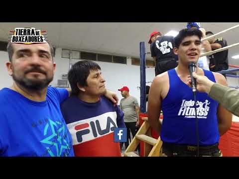 2° Bloque  Boxeo en Afuven  buscado un lugar  el campeonato Argentino Amateur