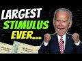 LARGEST EVER! New Stimulus Package Update & Second Stimulus Check Update | Impeachment & Bidens Plan LARGEST EVER! New Stimulus Package Update & Second Stimulus Check Update | Impeachment & Bidens Plan