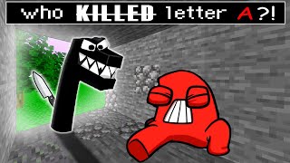 Alphabet lore story | Who can KILLED letter A in Minecraft
