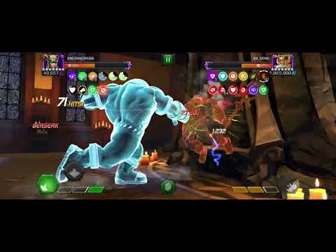 7 Star Rank 4 Enchantress melts Necropolis with synergy Mcoc | Marvel Contest of Champions