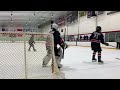 Reece Westberg Springfield Pics U16 Goaltender. Saves and Crease Movement Vs. islanders