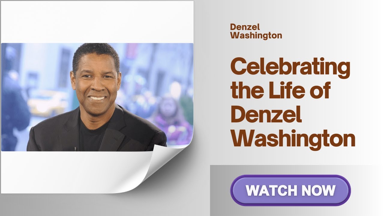 Why Denzel Washington’s New Bronze Statue Has Fans in Tears