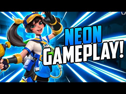 New SS1 hero NEON gameplay! (T3 Arena)