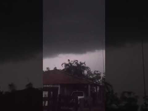 temporal de 🌧️🌧️ chuva em Serranópolis Goiás hoje