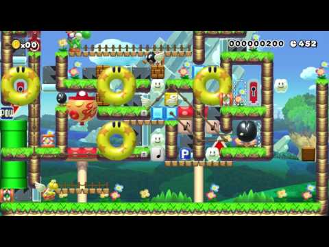 [Super Mario Maker Puzzle] 一画面コース53(One Screen) by kayashima