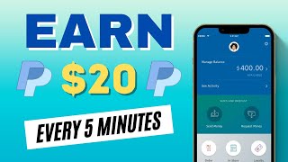 Earn $20 Every 5 Minutes | Free PayPal Money 2023 (Make Money Online 2023)