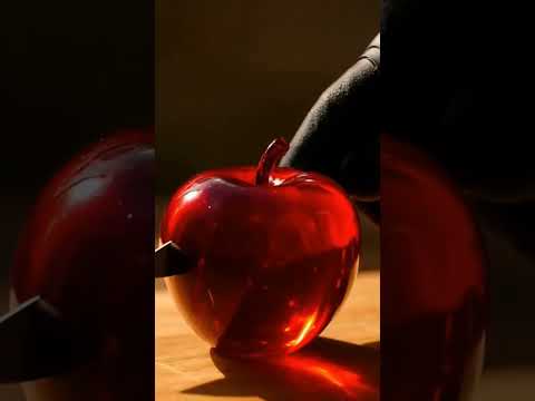 Delicious red apple cutting - Farm fresh ninja fruit cutting #shorts #facts #factsvideo
