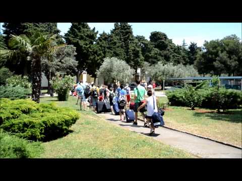 International basketball camp B4U, Umag 2013 - 1st day