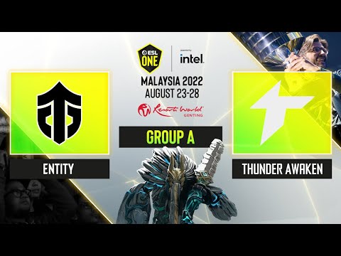 Dota2 - Entity vs Thunder Awaken - Game 2 - ESL One - Malaysia 2022 - Group A