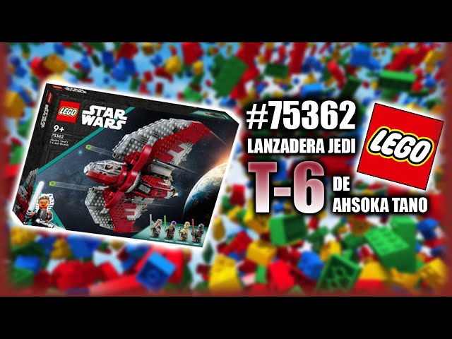 Vídeo relacionado con LEGO 75362 Star Wars Lanzadera Jedi T-6 de Ahsoka Tano Nave Estelar de Juguete con 4 Minifiguras de Personajes Incl. Sabine WREN y Marrok con Espadas Láser, Regalo para Niños y Niñas de 9 Años o Más