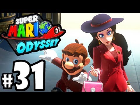 Super Mario Odyssey - Switch Gameplay Walkthrough PART 31: Metro Kingdom Moons - Pauline’s Birthday