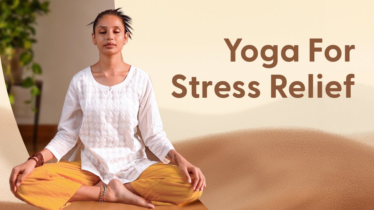 STRESS घटाने के लिए योग | Yoga for Stress Relief | 40-minute class @satvicyoga
