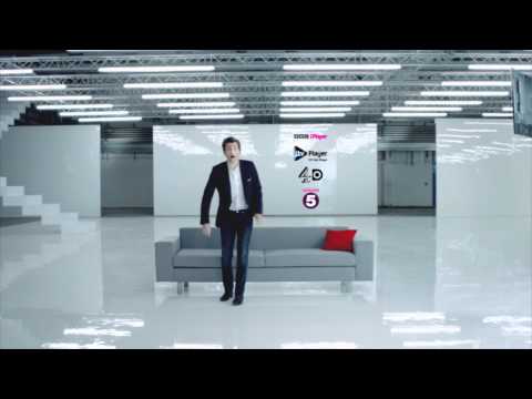 David Tennant in Virgin Media online ad : Catch Up