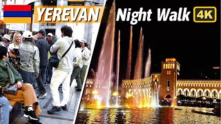 Download the video "Yerevan at Night 🌃 | 4K Walking Tour Through Armenia’s Capital. (2025)"