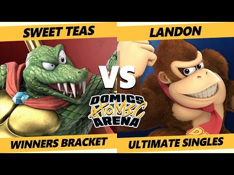Domics Atomic Arena SSBU - GG | Landon (Mario, Donkey Kong) Vs. Sweet TeaS (K Rool) Smash Ultimate