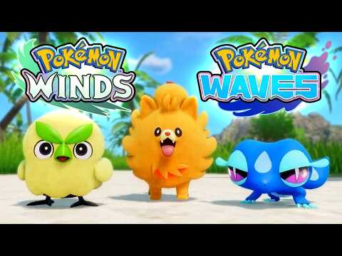 GEN 10 Pokémon Winds & Waves Official Reveal Trailer REACTION
