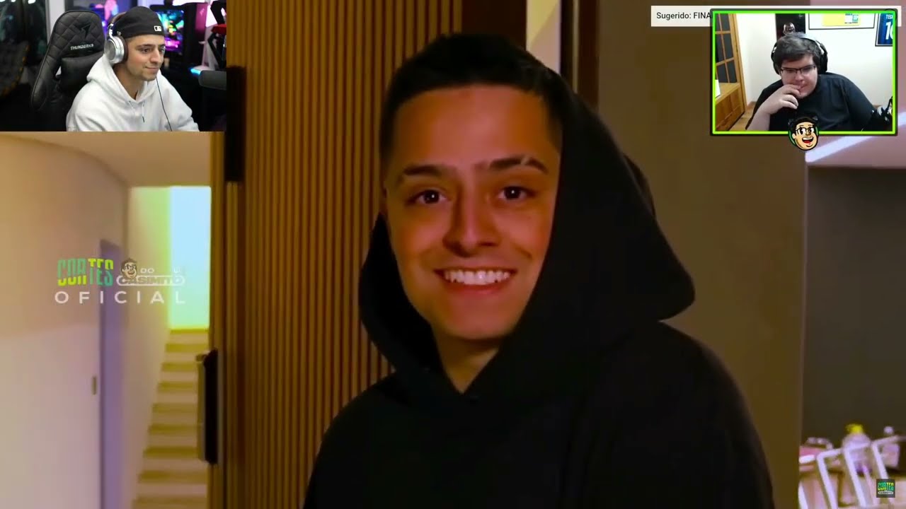 LOUD CORINGA REAGINDO O CASIMIRO VENDO A MANSÃO DO CORINGA