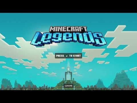 PressStartOnce - Minecraft Legends Title Screen (PC, PS4, PS5, X1, XSX, XSS, Switch)