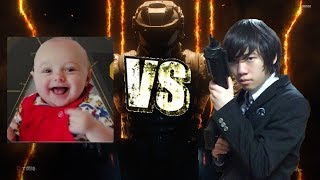 【BO3】中二病のニートを1on1でフルボッコにしたら発狂したｗｗｗｗ
