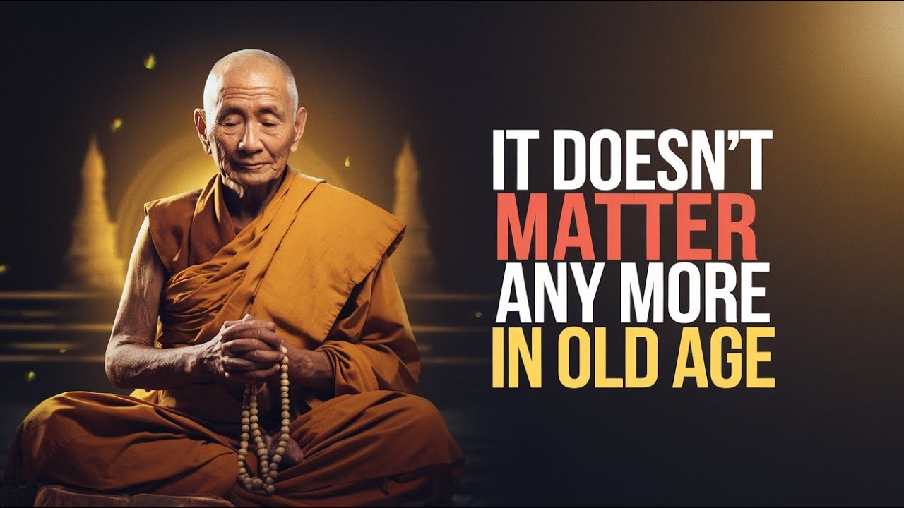 9 Things to Let Go in Old Age for a Happier and More Fulfilling Life #buddhism #buddhismteachings