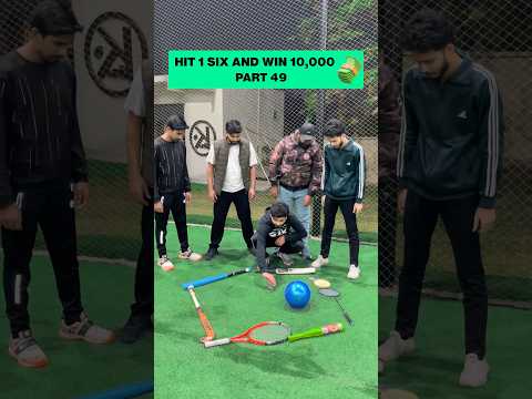 10k Cash For 1 Six | Smash For Cash Challenge 😱 #shorts #cricketvideos