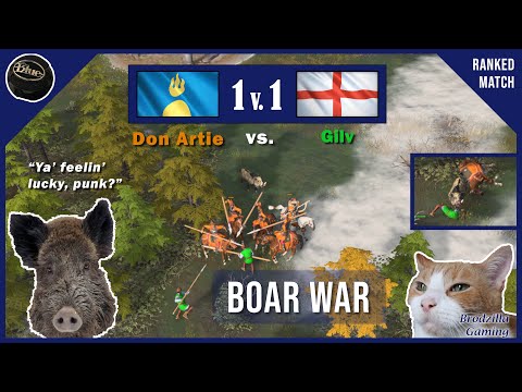Age of Empires IV - Mr. BOAR Tustles With Don Artie and Gilv