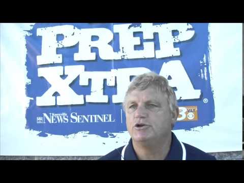 Seymour head coach Jerry Cooper at KFOA Media Day