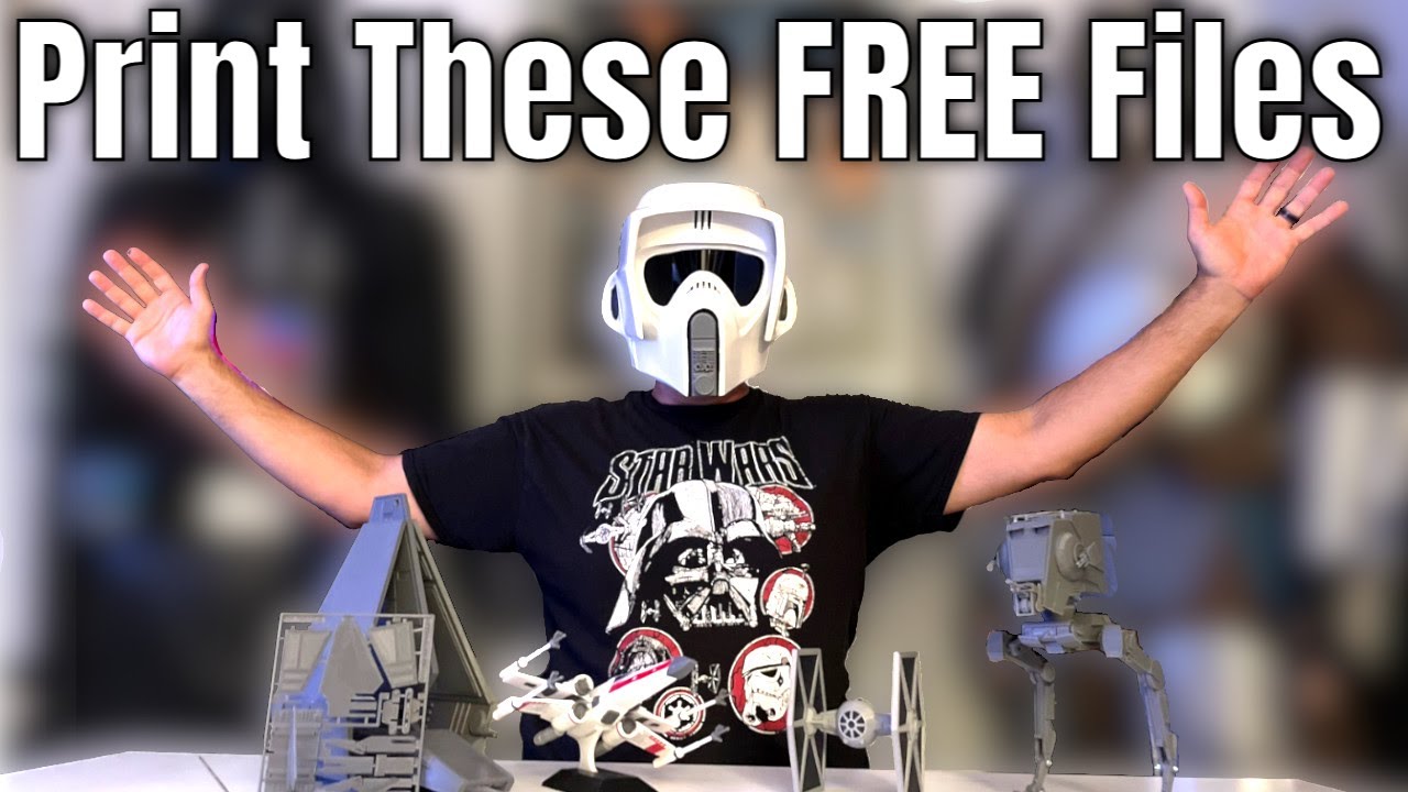 Star Wars 3D Prints You Didn't Know You Needed | FREE STL Files