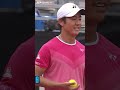 Tennis player didn’t realise his opponent wasn’t ready ? #shorts
