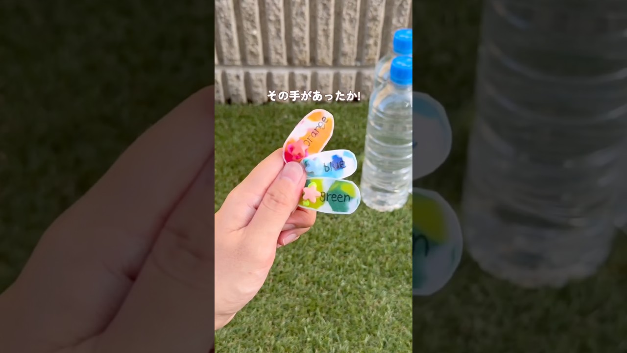 【キャップ再利用の裏ワザ♻️】#暮らしの裏技 #暮らしの知恵#ライフハック #ずぼらママ #ペットボトル #キャップ #目印