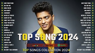 Bruno Mars, Selena Gomez, Adele, Maroon 5, The Weeknd, Miley Cyrus, Ed Sheeran 💛Top Hits 2024